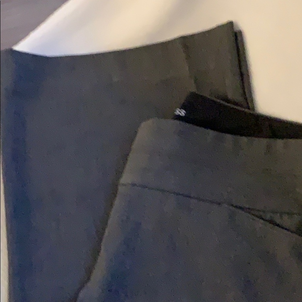 Wide leg work pants